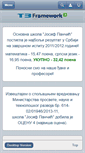 Mobile Screenshot of osjosifpancic.rs